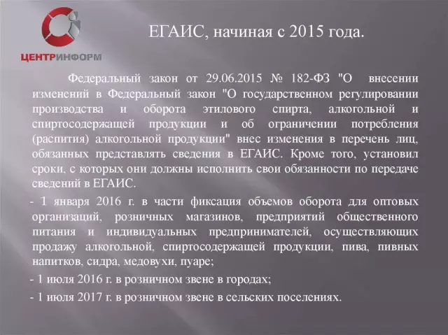 ЕГАИС: преимущества и недостатки системы